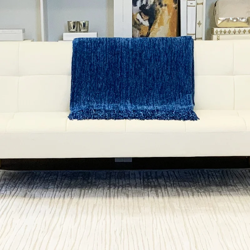 Bed skirts for air beds to make them look more like a regular bedChenille Throw - Cobalt Bed skirts for air beds to make them look more like a regular bedChenille Throw - Cobalt