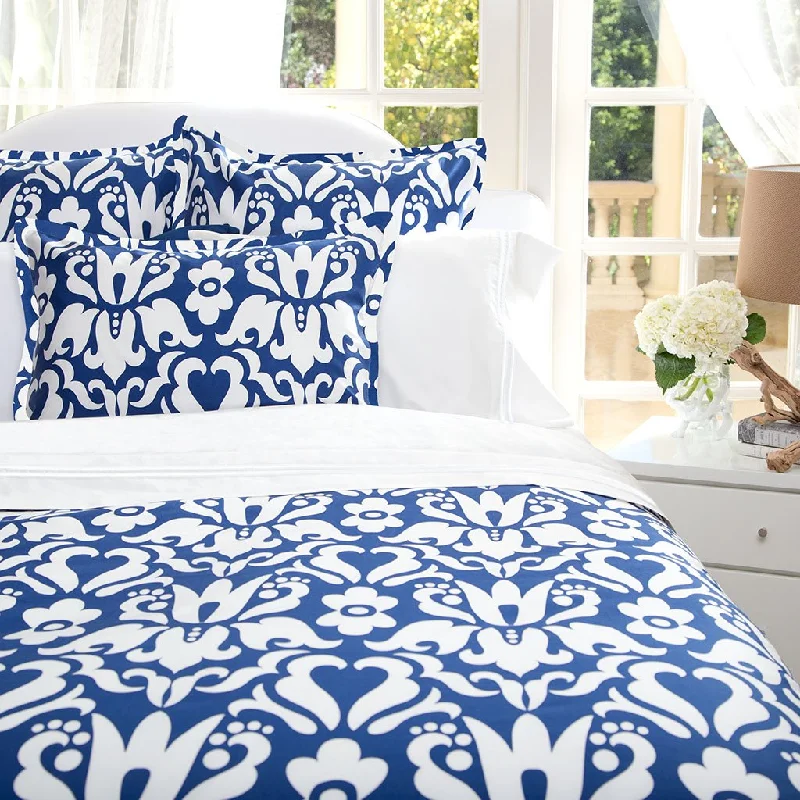 California king - size duvet covers for the extra - long and wide California king bedsCobalt Blue Montgomery Duvet Cover California king - size duvet covers for the extra - long and wide California king bedsCobalt Blue Montgomery Duvet Cover