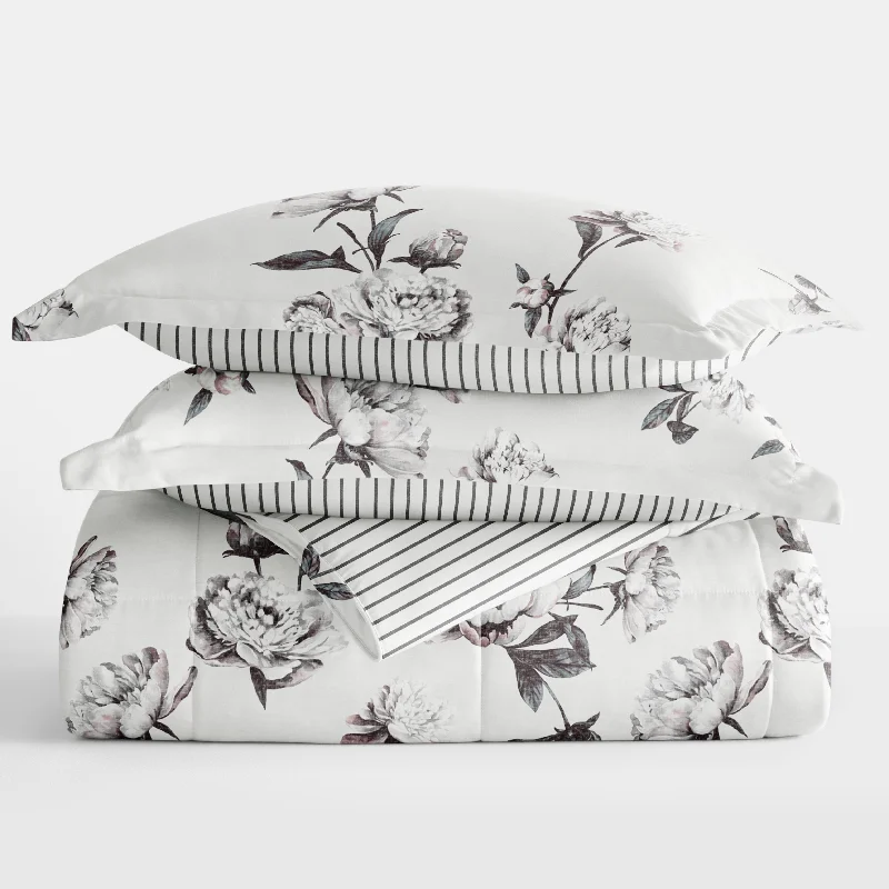Wool - filled comforters with natural moisture - wicking and temperature - regulating featuresComforter Set Patterned Reversible Microfiber All Season Down-Alternative Ultra Soft Bedding Wool - filled comforters with natural moisture - wicking and temperature - regulating featuresComforter Set Patterned Reversible Microfiber All Season Down-Alternative Ultra Soft Bedding