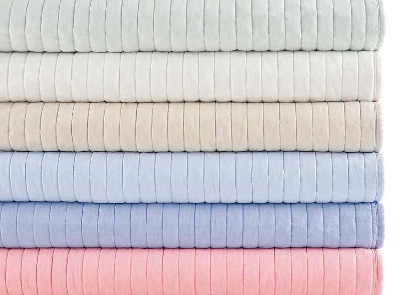 Linen duvet covers with a natural texture and breathabilityCozy Comfy Cotton Quilted Blanket & Shams - Final Sale 40% off in cart Linen duvet covers with a natural texture and breathabilityCozy Comfy Cotton Quilted Blanket & Shams - Final Sale 40% off in cart
