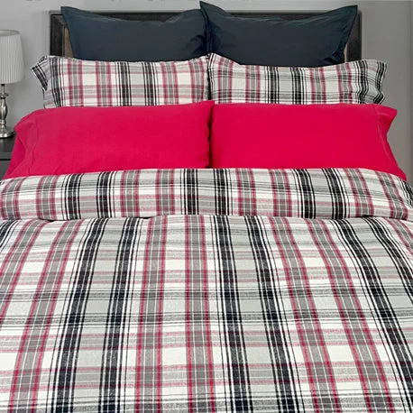 Abstract - designed duvet covers to add an artistic flair to the bedroomSpencer Flanel Duvet and Shams - King Abstract - designed duvet covers to add an artistic flair to the bedroomSpencer Flanel Duvet and Shams - King