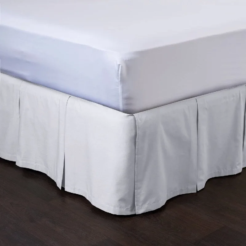Bed skirts for beds with a fabric - covered frameDetachable Bedskirt - Easy on/Easy Off Pleated Bed Skirt - Blissford Bed skirts for beds with a fabric - covered frameDetachable Bedskirt - Easy on/Easy Off Pleated Bed Skirt - Blissford