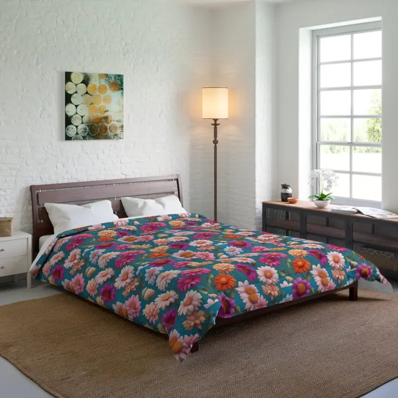 Synthetic - filled comforters like polyester for affordability and hypoallergenic propertiesElevate your Bedroom with the Floral Dipaliz Comforter Synthetic - filled comforters like polyester for affordability and hypoallergenic propertiesElevate your Bedroom with the Floral Dipaliz Comforter