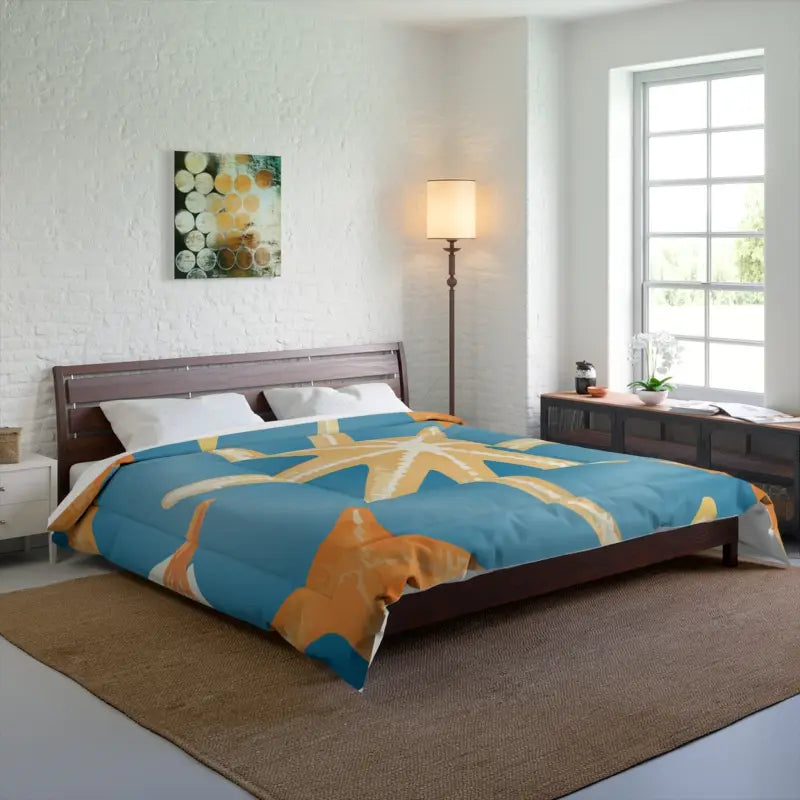 Bamboo - fiber - filled comforters with antibacterial and breathable qualitiesDipaliz Starfish Dreams Blanket: Dive Into Ocean Comfort Bamboo - fiber - filled comforters with antibacterial and breathable qualitiesDipaliz Starfish Dreams Blanket: Dive Into Ocean Comfort