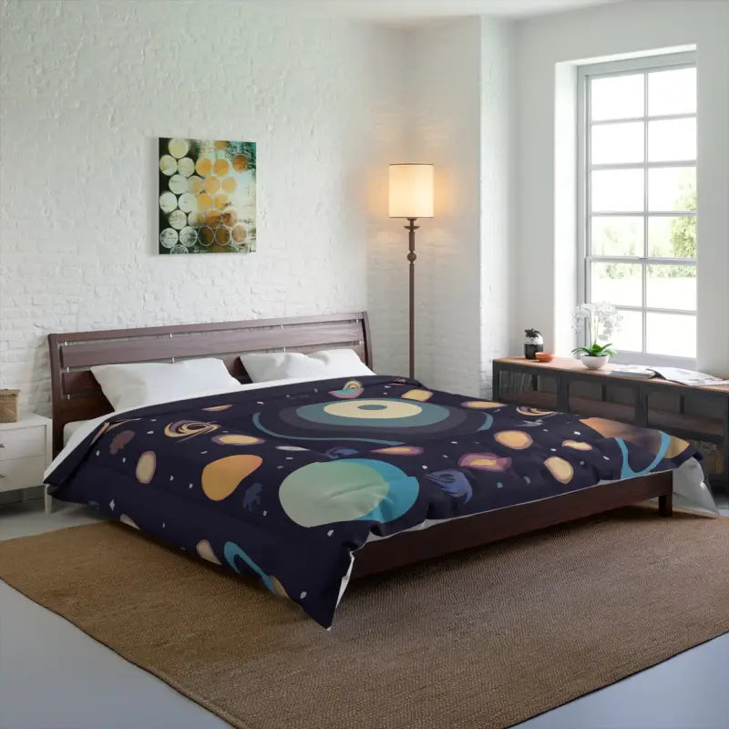 Synthetic - filled comforters like polyester for affordability and hypoallergenic propertiesTransform your Room with the Dipaliz Starry Universe Comforter Synthetic - filled comforters like polyester for affordability and hypoallergenic propertiesTransform your Room with the Dipaliz Starry Universe Comforter