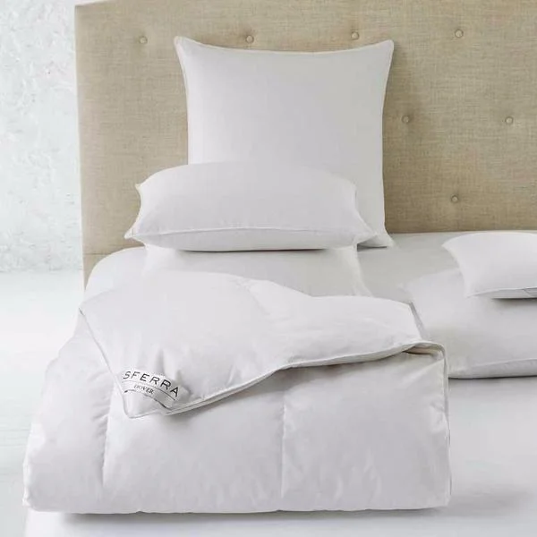 Duck down comforters with a softer feel and good warmth retentionDover Comforters by Sferra Duck down comforters with a softer feel and good warmth retentionDover Comforters by Sferra