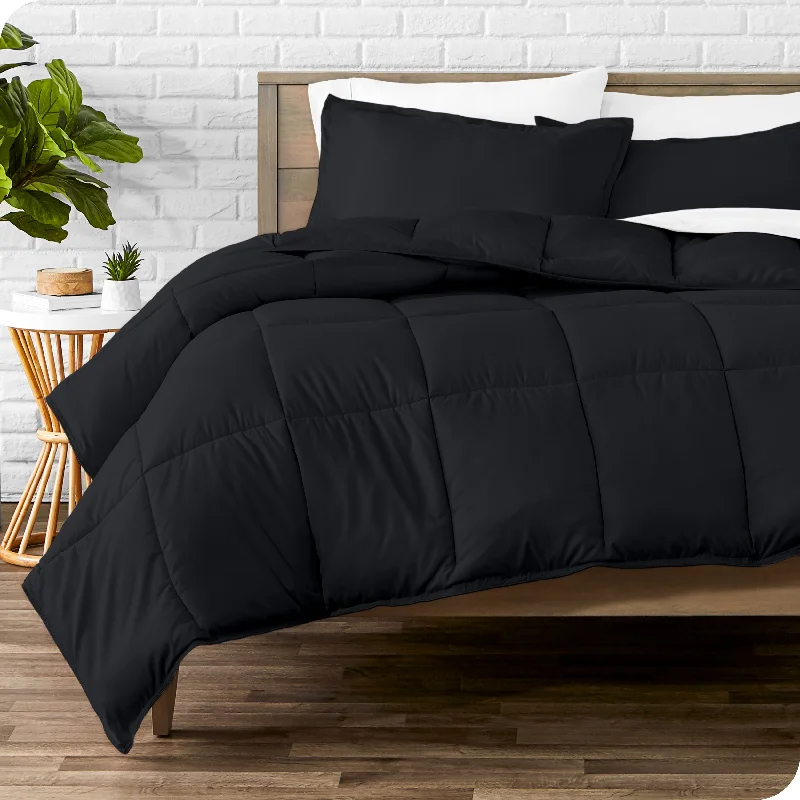 Latex - filled comforters with a bouncy texture and good supportDown Alternative Comforter Set - King/California King