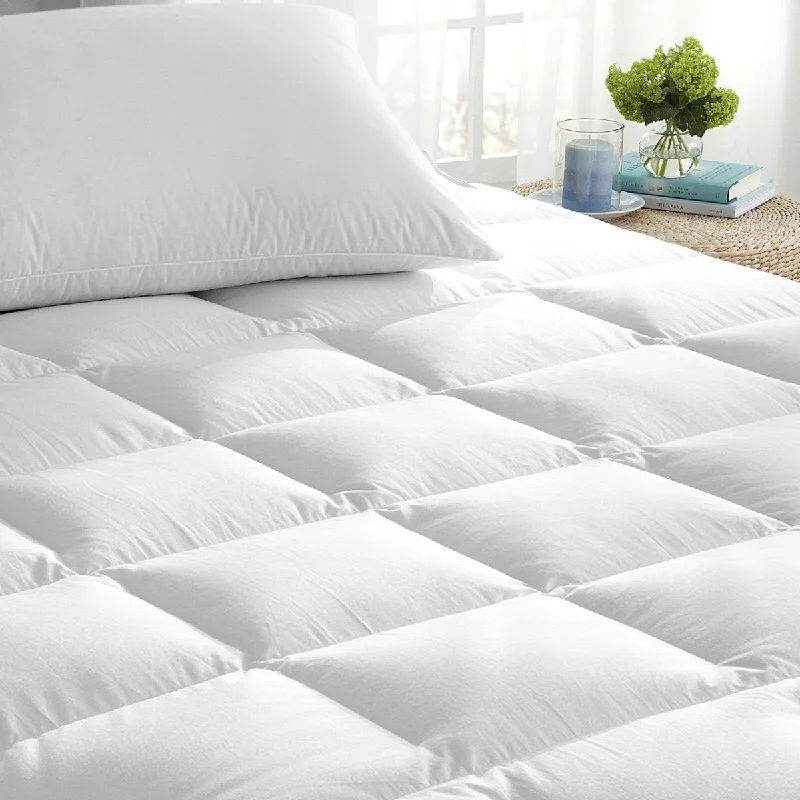 Cotton - filled comforters for a breathable and natural sleep experienceDown Alternative Mattress Pad by Downright Cotton - filled comforters for a breathable and natural sleep experienceDown Alternative Mattress Pad by Downright