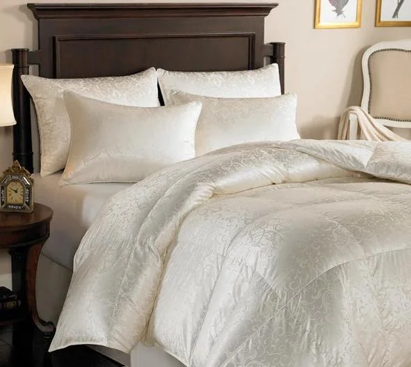 Silk - filled comforters for a luxurious and smooth touchEliasa 920+ Canadian White Goose Down Pillow by Downright Silk - filled comforters for a luxurious and smooth touchEliasa 920+ Canadian White Goose Down Pillow by Downright