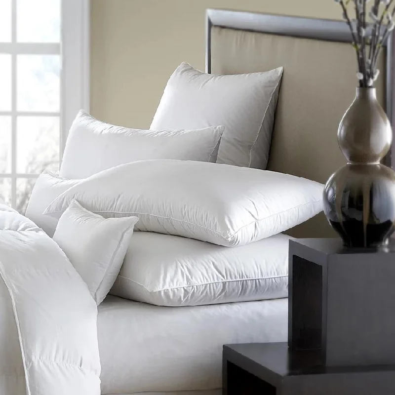 Silk - filled comforters for a luxurious and smooth touchMackenza 50/50 White Down/Feather Pillow by Downright Silk - filled comforters for a luxurious and smooth touchMackenza 50/50 White Down/Feather Pillow by Downright
