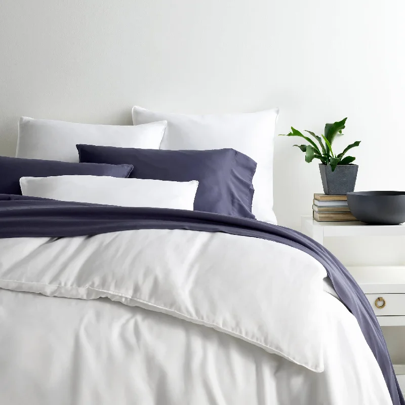 Children's - room duvet covers with fun and colorful designsEssential Sateen White Duvet Cover Children's - room duvet covers with fun and colorful designsEssential Sateen White Duvet Cover