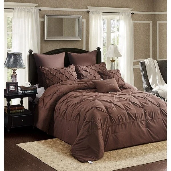 Latex - filled comforters with a bouncy texture and good supportFashion Street Vienna 8-piece Comforter Set Latex - filled comforters with a bouncy texture and good supportFashion Street Vienna 8-piece Comforter Set
