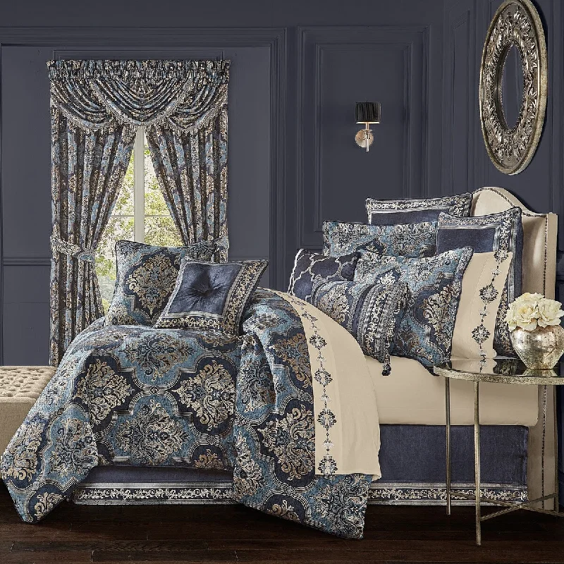 Microfiber - filled comforters that are lightweight and easy to care forFive Queens Court Middlebury Comforter Set Microfiber - filled comforters that are lightweight and easy to care forFive Queens Court Middlebury Comforter Set