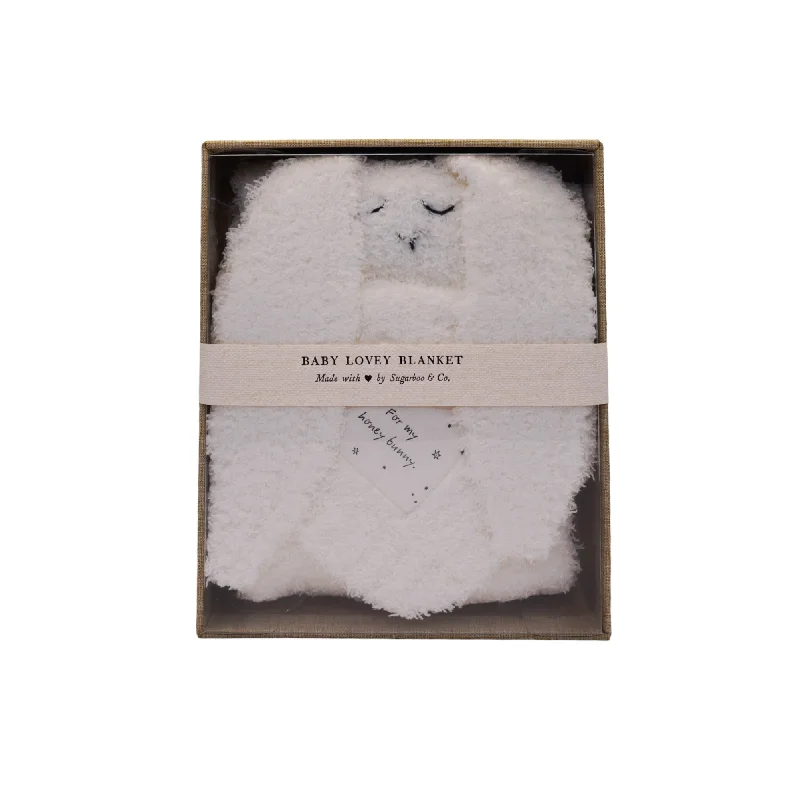 Fleece blankets for a cozy and plush texture***"For my honey bunny." Bunny Baby Lovey Blanket Fleece blankets for a cozy and plush texture***"For my honey bunny." Bunny Baby Lovey Blanket