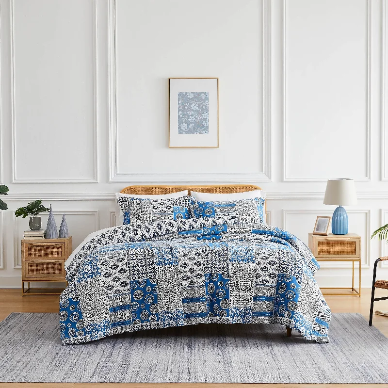 Wool - filled comforters with natural moisture - wicking and temperature - regulating featuresGlobal Patchwork Comforter Set Wool - filled comforters with natural moisture - wicking and temperature - regulating featuresGlobal Patchwork Comforter Set