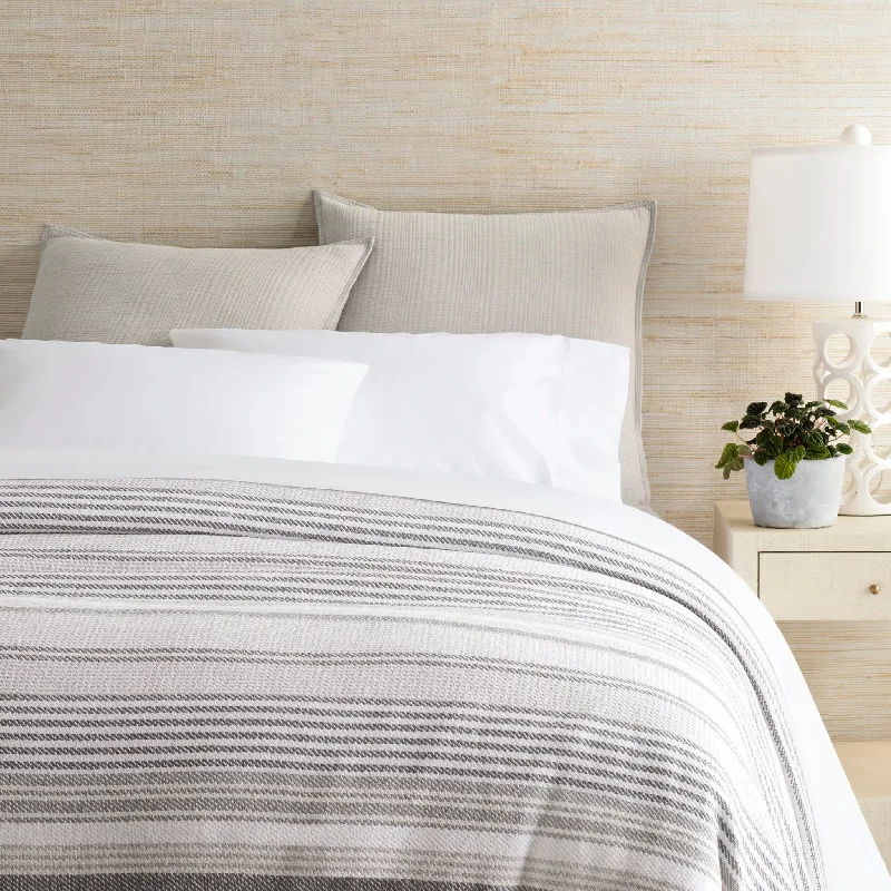 Acrylic blankets for a soft and affordable alternativeGradation Ticking blanket