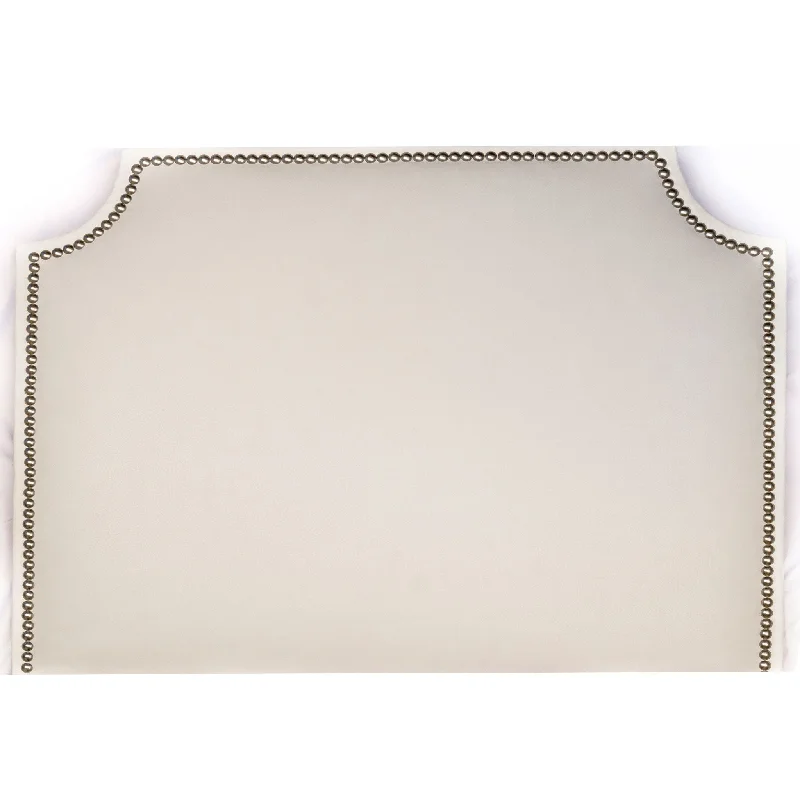 Bed skirts for beds with a curved frameHeadboard (Q)- Gold Nailhead in White Faux Leather (Queen) Bed skirts for beds with a curved frameHeadboard (Q)- Gold Nailhead in White Faux Leather (Queen)