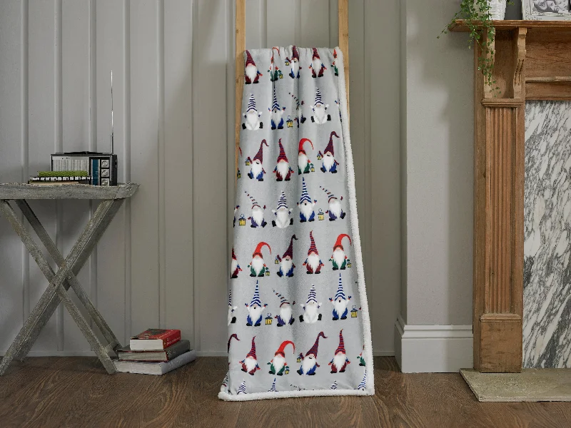 Acrylic blankets for a soft and affordable alternativeHey Ho Gonk Printed Supersoft Fleece Throw Silver Acrylic blankets for a soft and affordable alternativeHey Ho Gonk Printed Supersoft Fleece Throw Silver