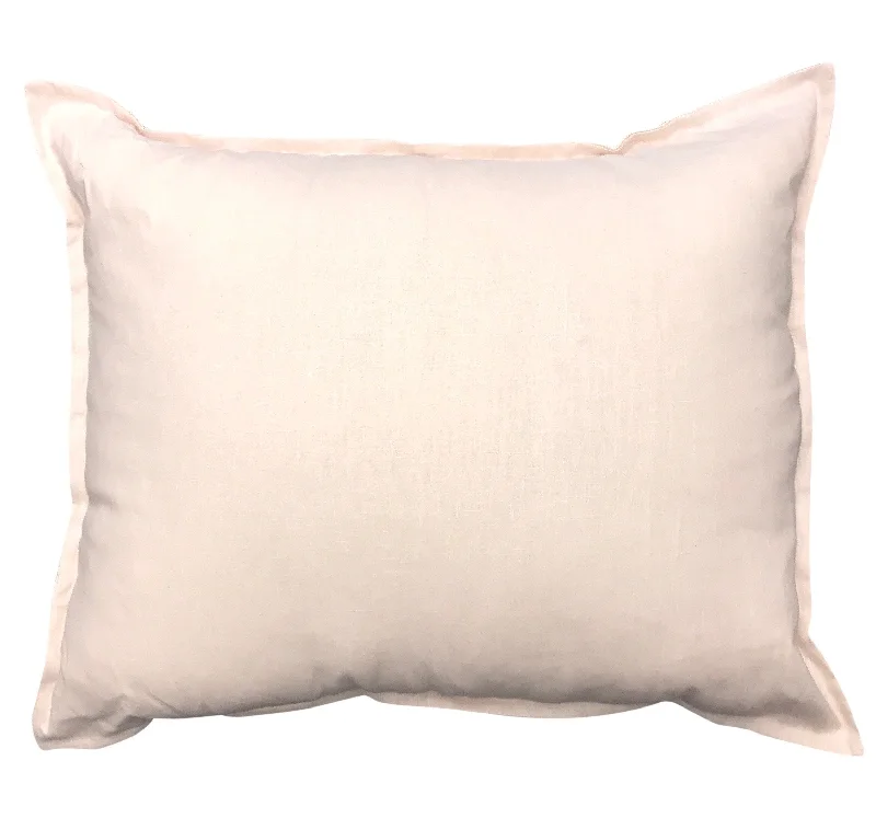 Bed skirts for adjustable - height bedsHuge Dutch Euro Pillow - Blush