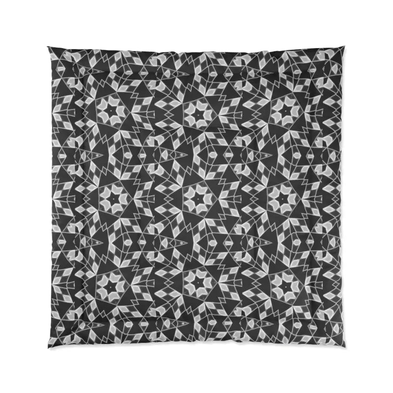Bamboo - fiber - filled comforters with antibacterial and breathable qualitiesSnuggle Up in Style with Geochic's Cozy Geometrical Comforter Bamboo - fiber - filled comforters with antibacterial and breathable qualitiesSnuggle Up in Style with Geochic's Cozy Geometrical Comforter