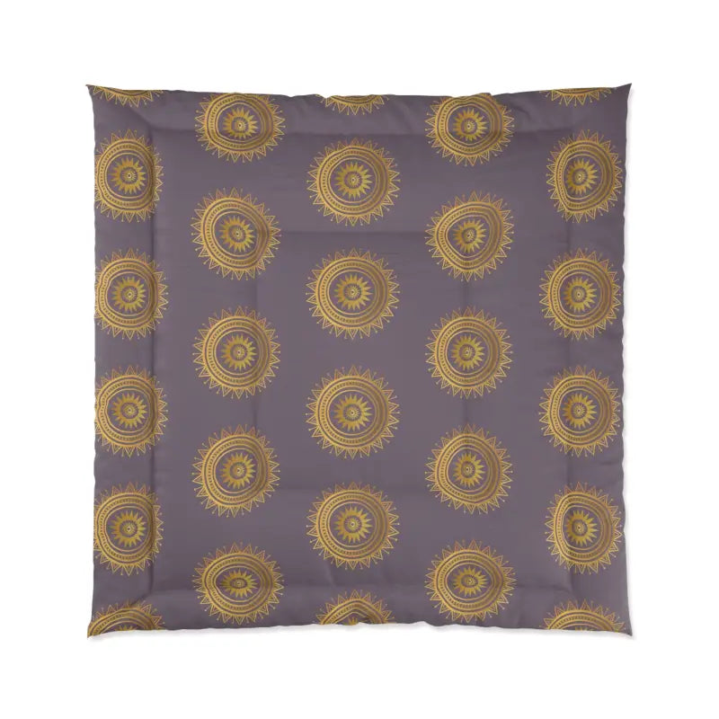 Synthetic - filled comforters like polyester for affordability and hypoallergenic propertiesElevate your Space with a Purple Mandal Pattern Comforter Synthetic - filled comforters like polyester for affordability and hypoallergenic propertiesElevate your Space with a Purple Mandal Pattern Comforter