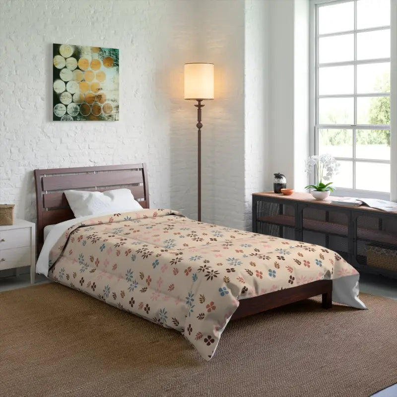 Full - size comforters suitable for full - sized beds in guest rooms or small bedroomsTransform your Bedroom with a Dreamy Floral Comforter Full - size comforters suitable for full - sized beds in guest rooms or small bedroomsTransform your Bedroom with a Dreamy Floral Comforter