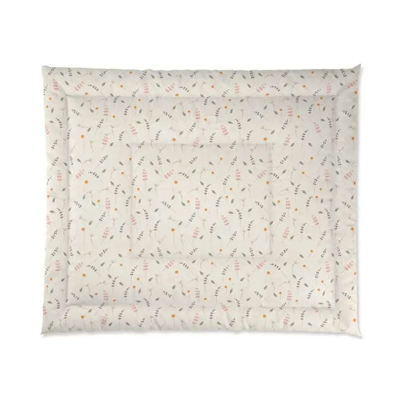 Wool - filled comforters with natural moisture - wicking and temperature - regulating featuresCozy Floral Comforter: Transform your Bedroom Style!