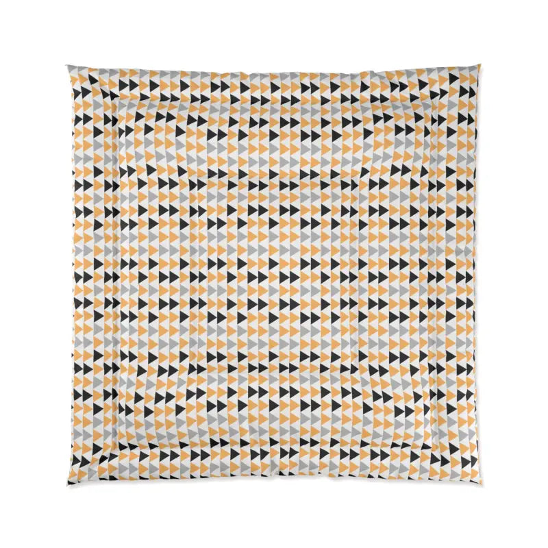 Synthetic - filled comforters like polyester for affordability and hypoallergenic propertiesDive Into Luxury with the Black Triangles Comfy Comforter Synthetic - filled comforters like polyester for affordability and hypoallergenic propertiesDive Into Luxury with the Black Triangles Comfy Comforter