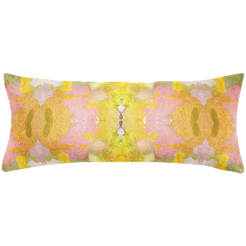 Linen duvet covers with a natural texture and breathabilityJardin Yellow 14x36 Pillow Linen duvet covers with a natural texture and breathabilityJardin Yellow 14x36 Pillow