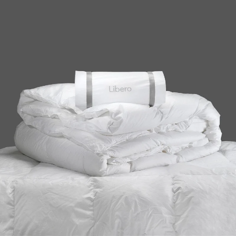 Down - filled comforters for supreme warmth and lightnessLibero Down Alternative Comforter by Matouk Down - filled comforters for supreme warmth and lightnessLibero Down Alternative Comforter by Matouk