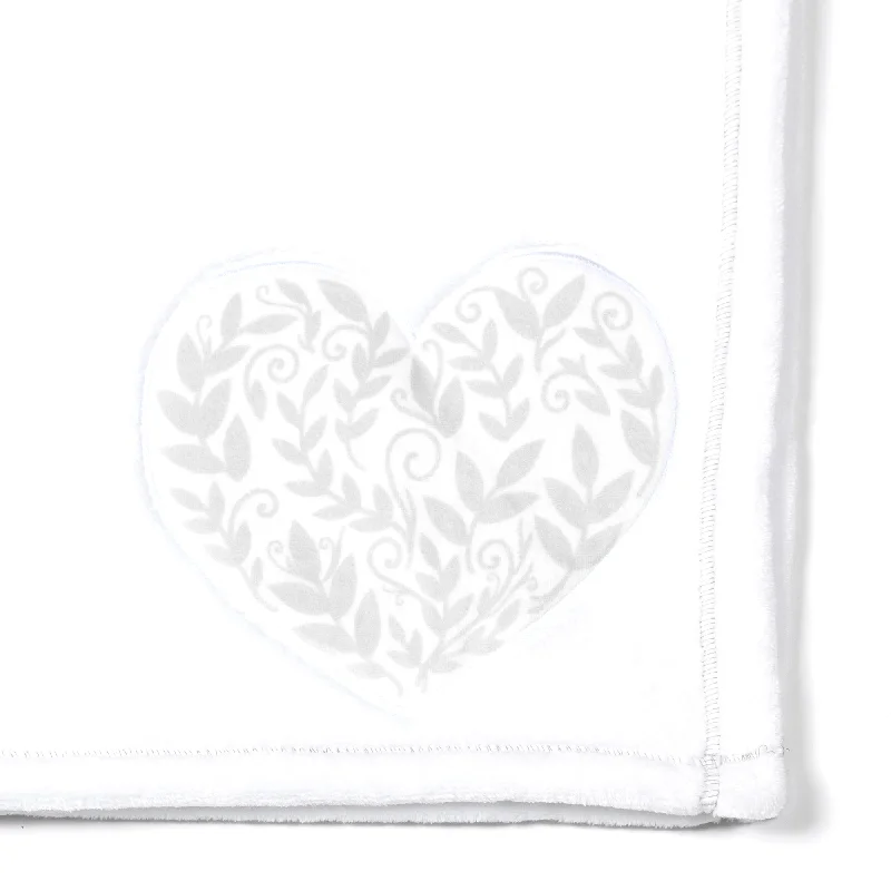 Recycled polyester blankets for an eco - conscious optionLight Gray Vines 50" x 60" Royal Plush Blanket Recycled polyester blankets for an eco - conscious optionLight Gray Vines 50" x 60" Royal Plush Blanket