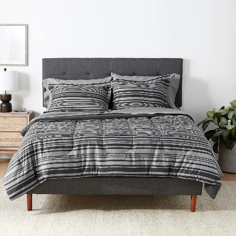 Gray Calvin Stripe