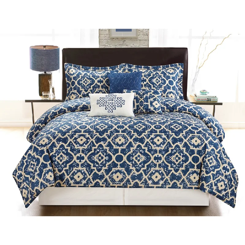 Cotton - filled comforters for a breathable and natural sleep experienceMarble 6-Piece Vibrant Printed Comforter Set Cotton - filled comforters for a breathable and natural sleep experienceMarble 6-Piece Vibrant Printed Comforter Set