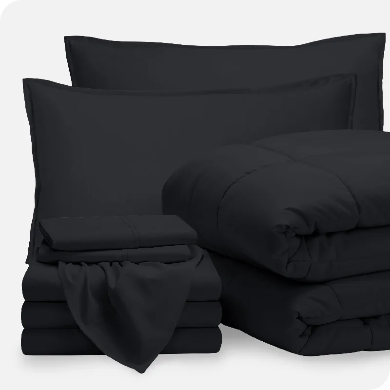 Down - filled comforters for supreme warmth and lightnessBed-in-a-Bag - Split King