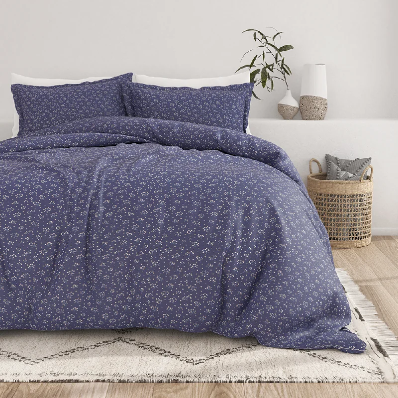 Abstract - designed duvet covers to add an artistic flair to the bedroomMidnight Blossoms Pattern 3-Piece Duvet Cover Set Abstract - designed duvet covers to add an artistic flair to the bedroomMidnight Blossoms Pattern 3-Piece Duvet Cover Set