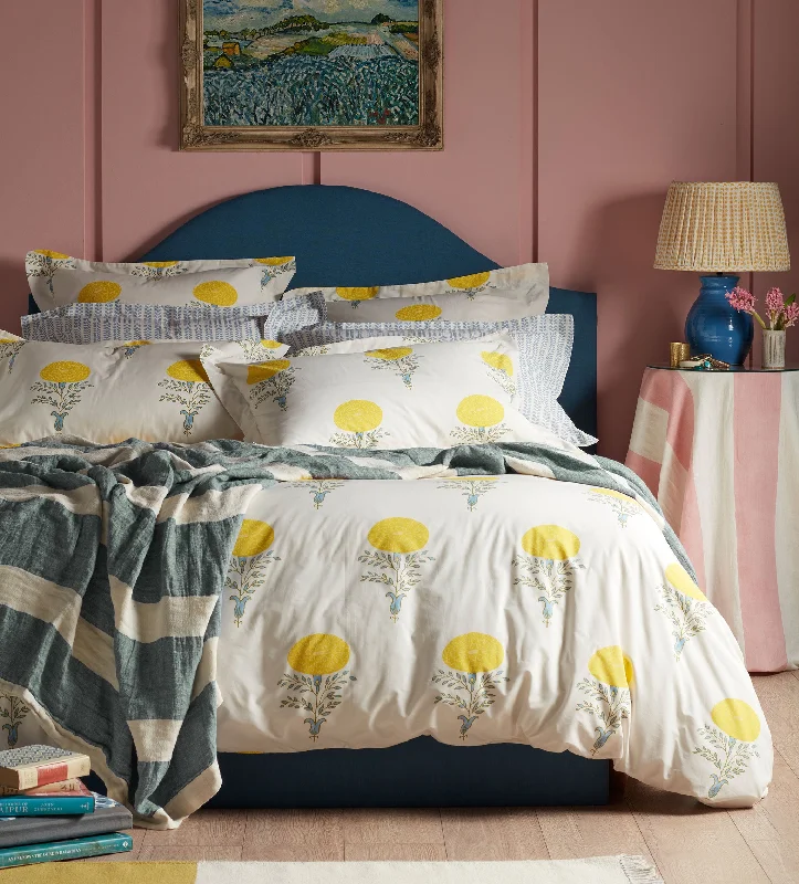 Solid - colored duvet covers in classic colors like white, black, and navy for a timeless lookMolly Mahon Marigold 100% Cotton Duvet Cover Solid - colored duvet covers in classic colors like white, black, and navy for a timeless lookMolly Mahon Marigold 100% Cotton Duvet Cover