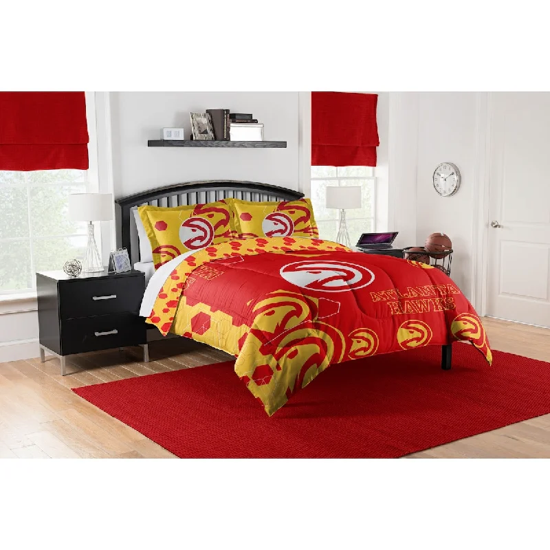 Latex - filled comforters with a bouncy texture and good supportNBA 849 Hawks Hexagon F/Q Comforter Set Latex - filled comforters with a bouncy texture and good supportNBA 849 Hawks Hexagon F/Q Comforter Set