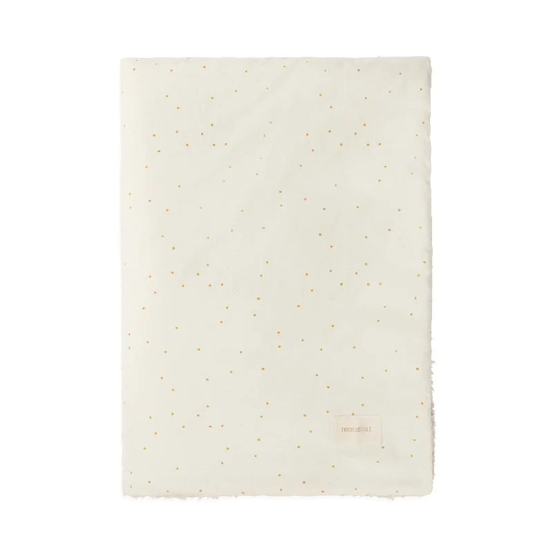 Rayon from bamboo blankets for a silky and breathable feelnobodinoz Stories Winter New Born Blanket Honey Sweet Dots Natural Rayon from bamboo blankets for a silky and breathable feelnobodinoz Stories Winter New Born Blanket Honey Sweet Dots Natural