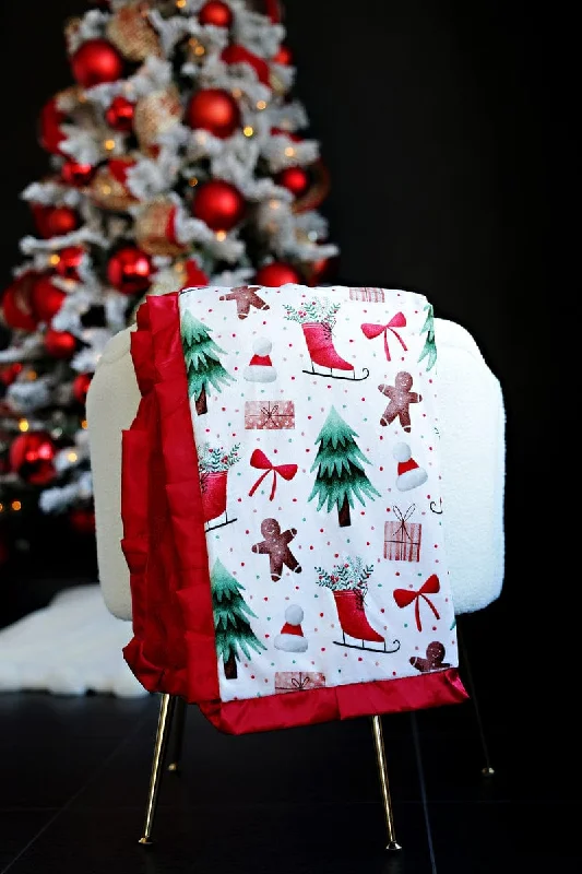 Synthetic fiber blend blankets for a budget - friendly choiceOld Fashioned Christmas Blanket Synthetic fiber blend blankets for a budget - friendly choiceOld Fashioned Christmas Blanket