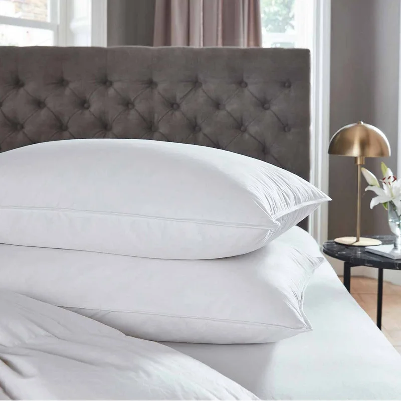 Stain - resistant duvet covers for easy maintenancePair of Duck Feather & Down Pillows Stain - resistant duvet covers for easy maintenancePair of Duck Feather & Down Pillows