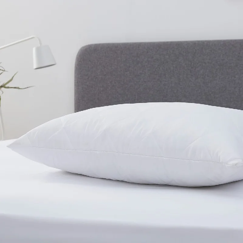 High - end luxury duvet covers for a top - tier sleep experiencePair of Quilted Microfibre Pillow Protectors
