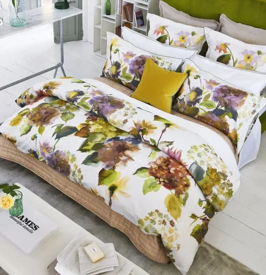 Moisture - wicking duvet covers to prevent night sweatsDesigners Guild Palace Flower Birch Bedding Moisture - wicking duvet covers to prevent night sweatsDesigners Guild Palace Flower Birch Bedding