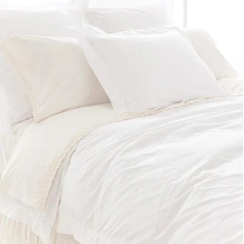 Microfiber duvet covers that are affordable and easy to care forPine Cone Hill Classic Hemstitch White Duvet Cover Microfiber duvet covers that are affordable and easy to care forPine Cone Hill Classic Hemstitch White Duvet Cover