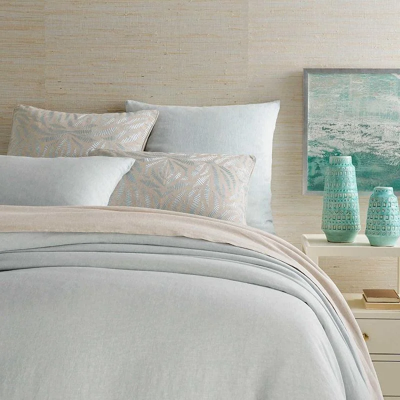 Tie - closure duvet covers with fabric ties for a more decorative and adjustable optionPine Cone Hill Lush Linen Sky Duvet Cover Tie - closure duvet covers with fabric ties for a more decorative and adjustable optionPine Cone Hill Lush Linen Sky Duvet Cover