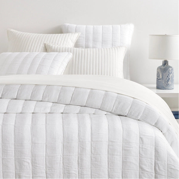 Clearance - priced duvet covers for a great deal on last - season modelsBed duvet covers to enhance the comfort and aesthetics of the bedroomPine Cone Hill Monet White Quilted Coverlet Clearance - priced duvet covers for a great deal on last - season modelsBed duvet covers to enhance the comfort and aesthetics of the bedroomPine Cone Hill Monet White Quilted Coverlet