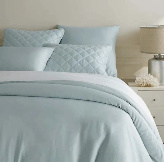 Budget - friendly duvet covers for first - time homebuyers or studentsPine Cone Hill Silken Solid Robin's Egg Blue Duvet Cover Budget - friendly duvet covers for first - time homebuyers or studentsPine Cone Hill Silken Solid Robin's Egg Blue Duvet Cover