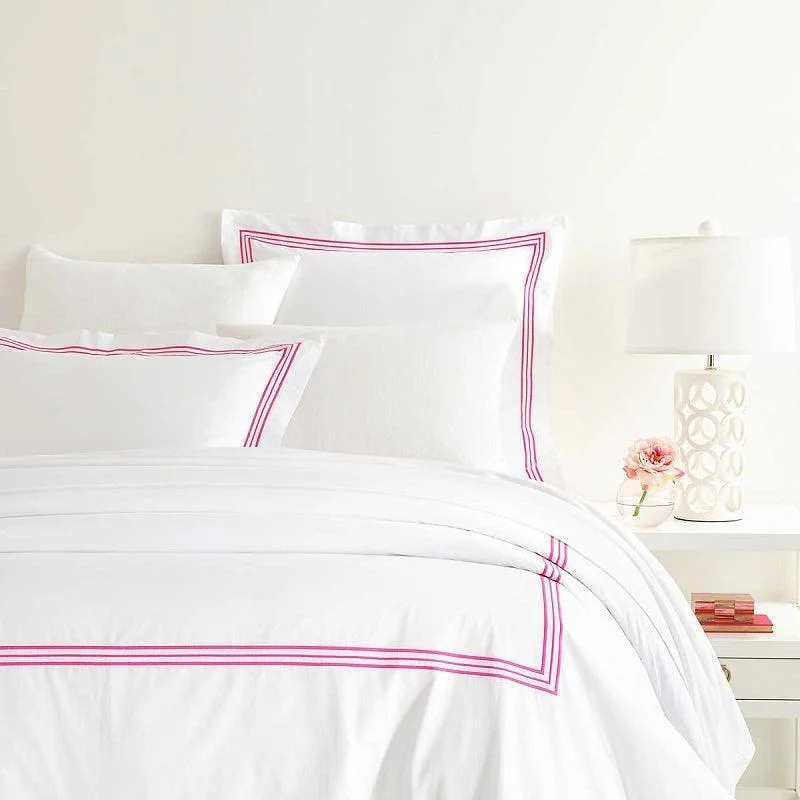 Duvet covers to match a specific bedroom color schemePine Cone Hill Trio Fuchsia Duvet Cover Duvet covers to match a specific bedroom color schemePine Cone Hill Trio Fuchsia Duvet Cover