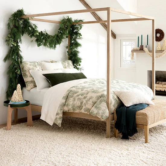 Egyptian cotton duvet covers for a luxurious and soft feelPine Cone Hill Vintage Pine Boughs Natural Duvet Cover Egyptian cotton duvet covers for a luxurious and soft feelPine Cone Hill Vintage Pine Boughs Natural Duvet Cover