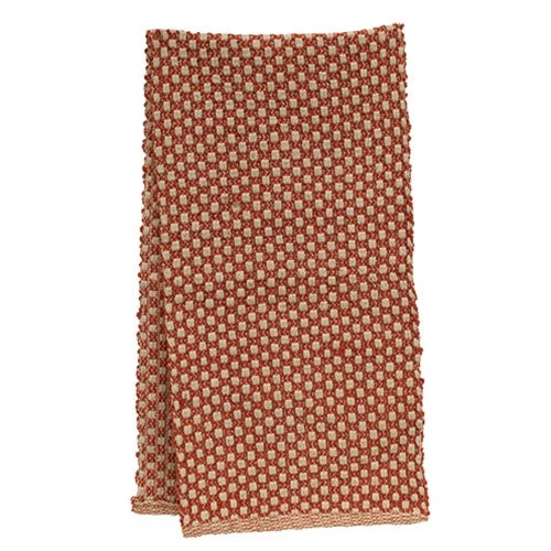 Bed skirts for beds with a decorative - carved framePumpkin & Cream Cottage Weave Long Runner Bed skirts for beds with a decorative - carved framePumpkin & Cream Cottage Weave Long Runner