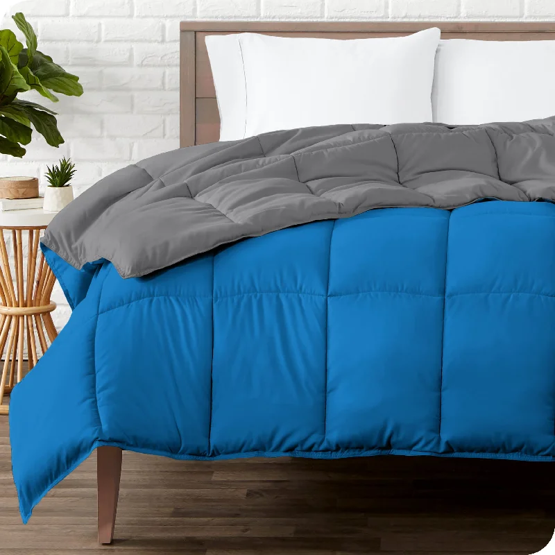 Grey - Medium Blue